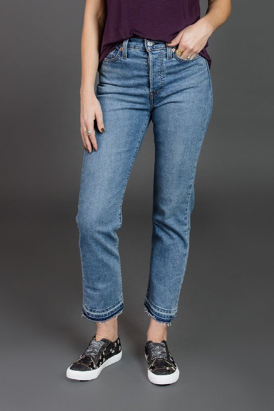 LEVI'S Wedgie Released Hem Jeans