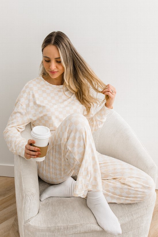 Lounge In Check Set