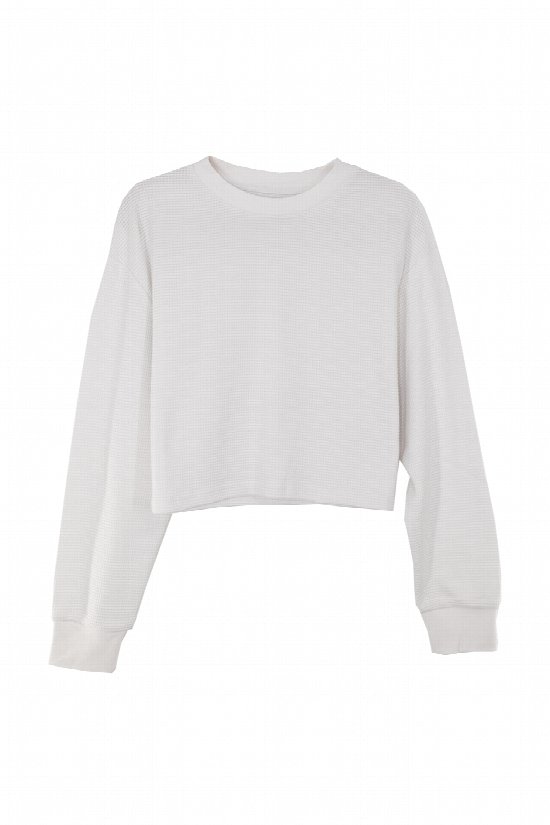 Lounger Waffle Crop Top Lounger Waffle Crop Top