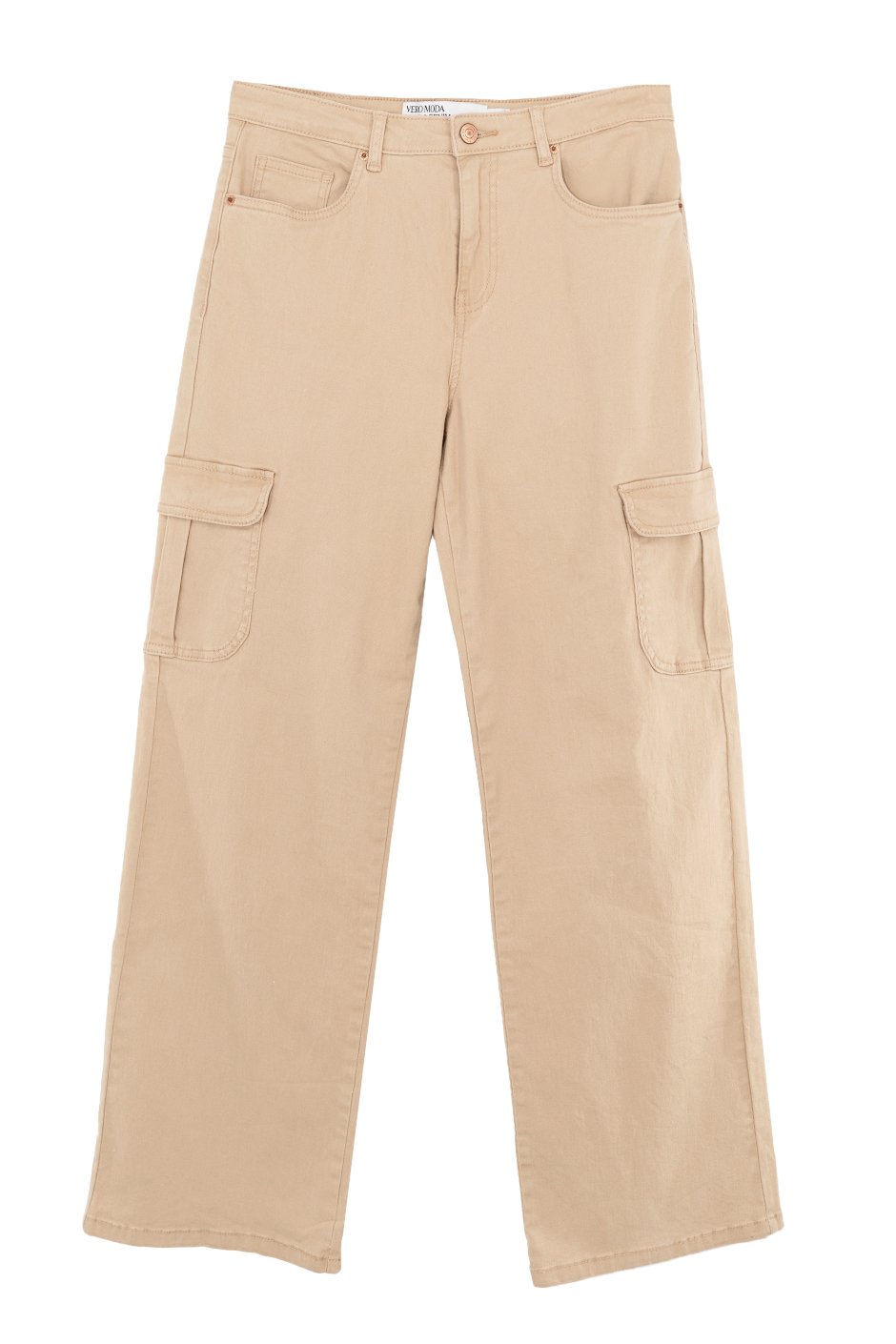 【OVERDUEFLAIR】POCKET CARGO PANTS_BEIGE POCKET CARGO PANTS_BEIGE - overdue flair