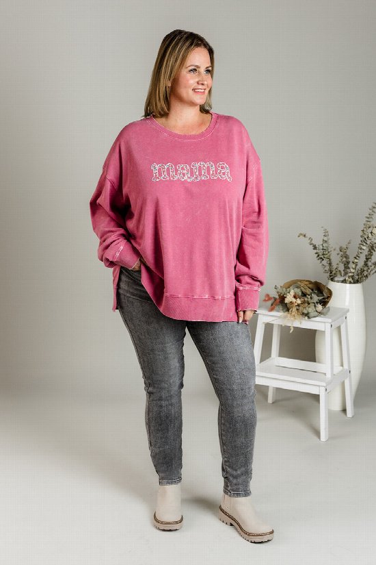 Mama Crew Sweatshirt  Mama Crew Sweatshirt