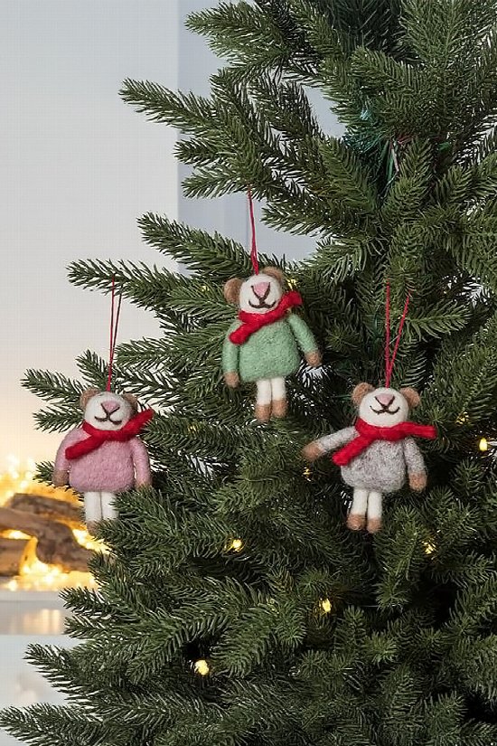 Merry Mice Ornament