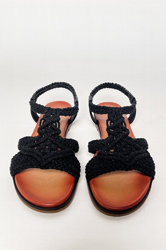 Monroe Macrame Sandals