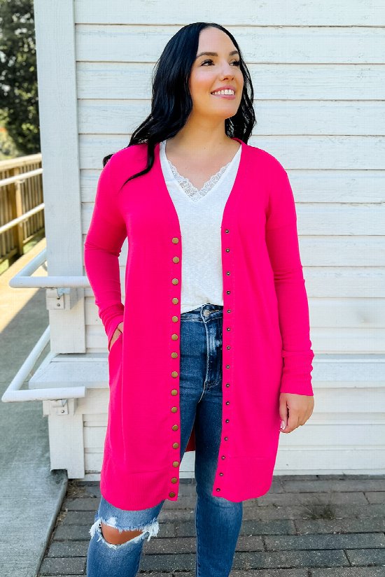 Oh Snap Cardigan