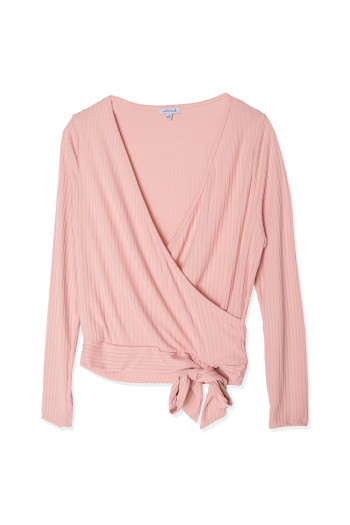 Pirouette Faux Wrap Top Pirouette Faux Wrap Top