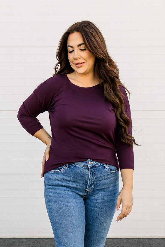 Plain & Chic Top