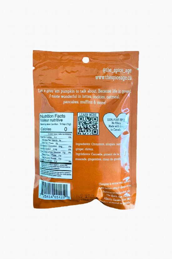 Pumpkin Spice Sugar Free Seasoning 2