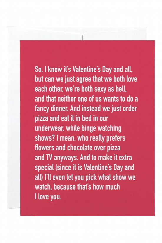 Rambling Love Greeting Card