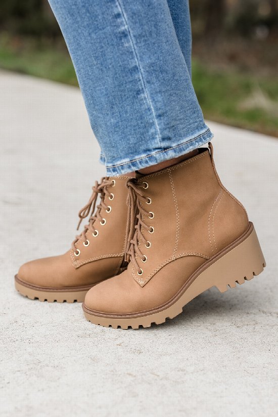 Ready or Not Wedge Boots