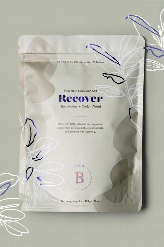 Recover Fizzy Bath Soak 907g