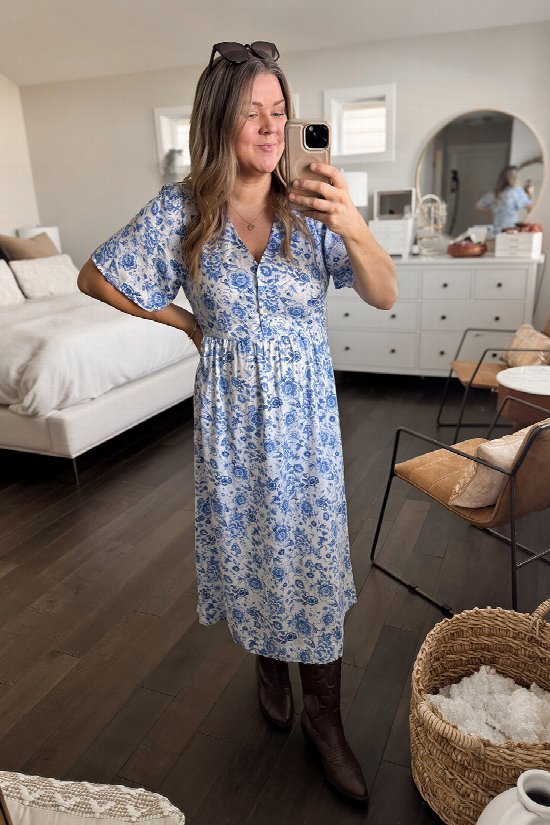 Secret Garden Midi Dress