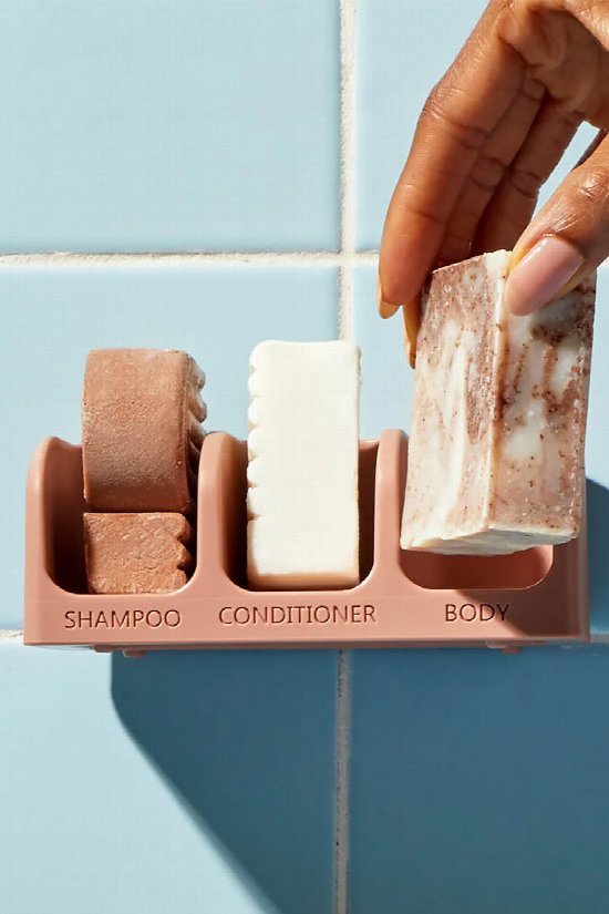 Self-Draining Soap Dish