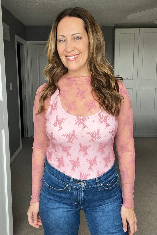 Serena Lace Long Sleeve Top