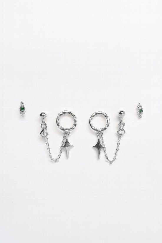 Shooting Star Earring Stack