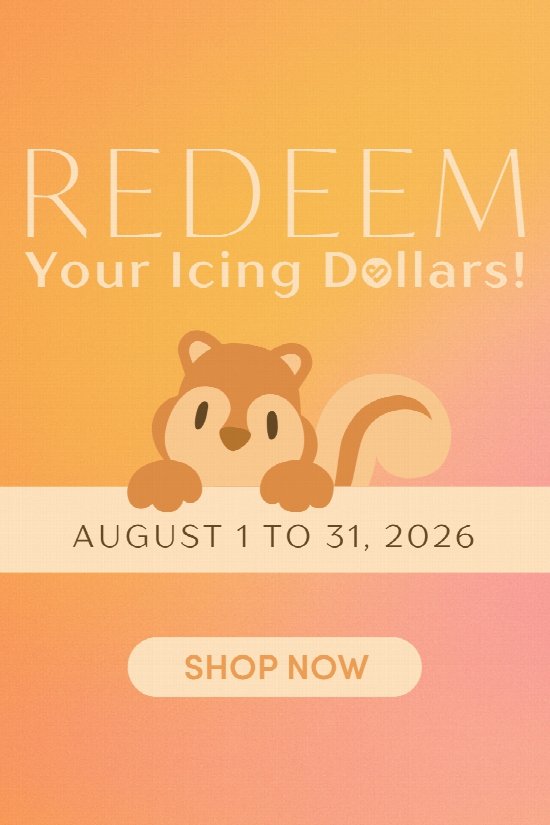 Redeem Your Icing Dollars