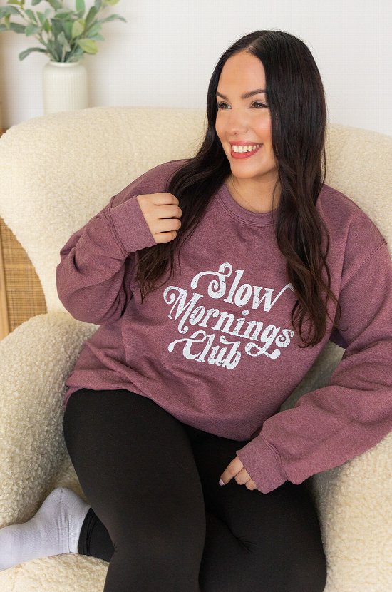 Slow Mornings Sweatshirt