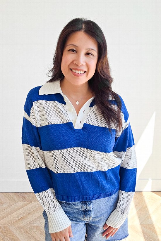 Smooth Sailing Polo Sweater