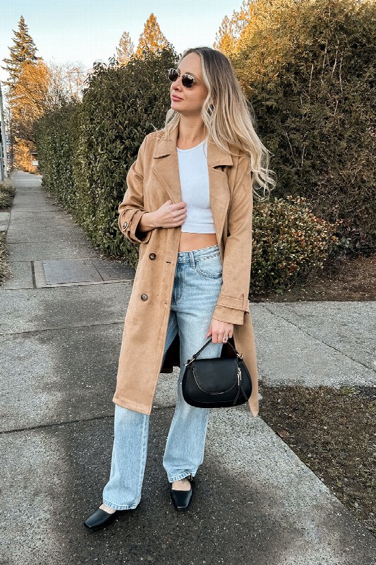 Sway & Stay Trench Coat