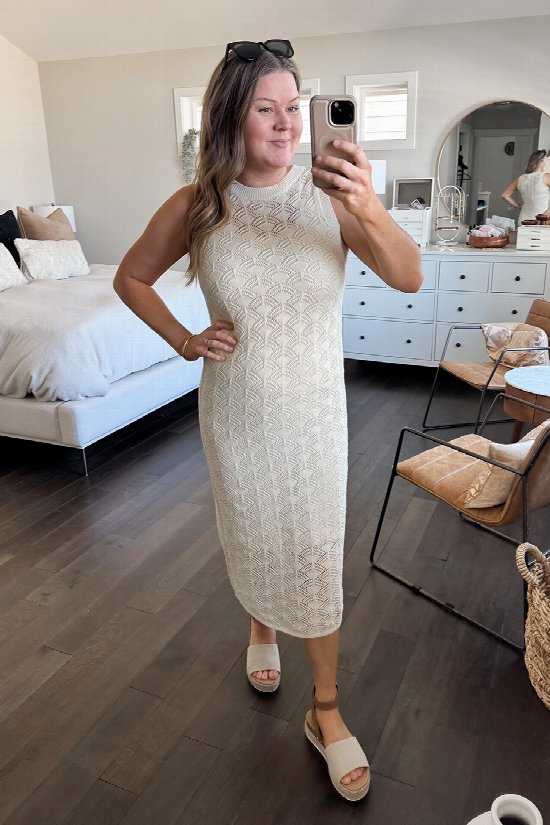 Sweet Escape Crochet Dress
