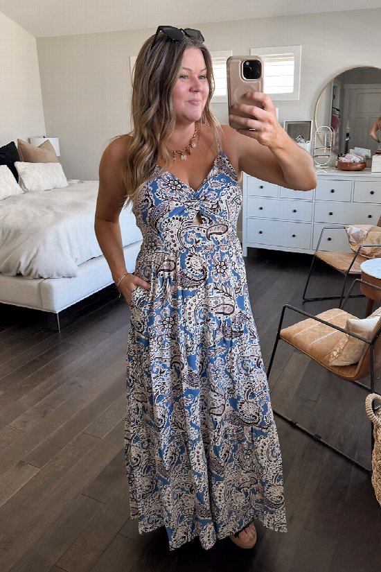 Sweet Twist Maxi Dress