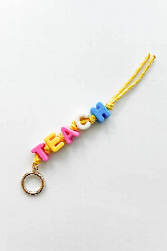 Teach Keychain