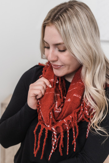 The Wrap Around Infinity Scarf The Wrap Around Infinity Scarf