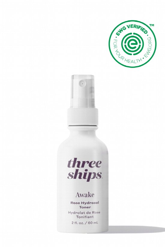 Three Ships Awake Rose Hydrosol Toner