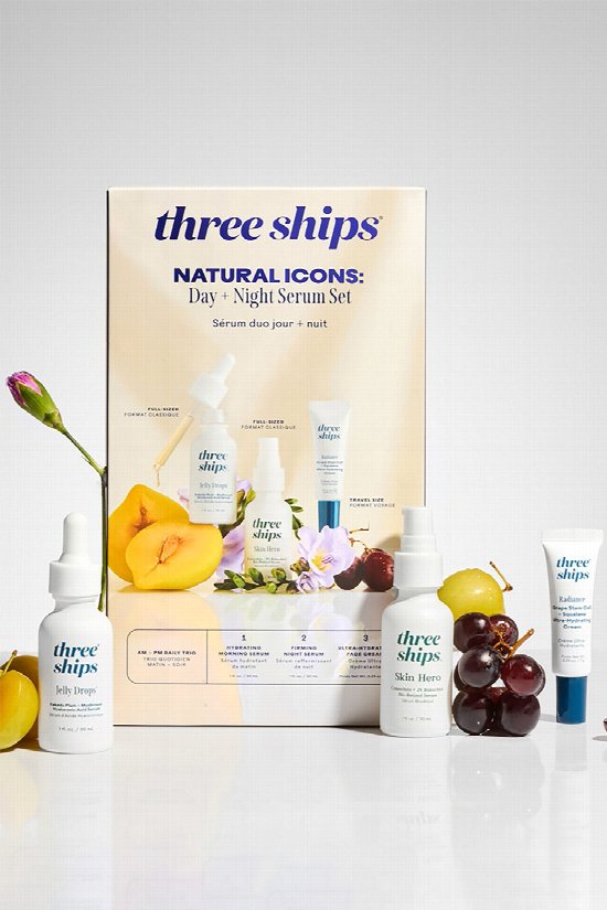 Three Ships Natural Icons Set
