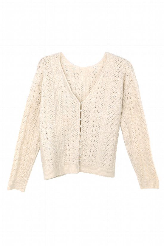 Timeless Pearl Knit Cardigan