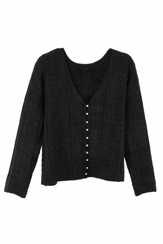 Timeless Pearl Knit Cardigan