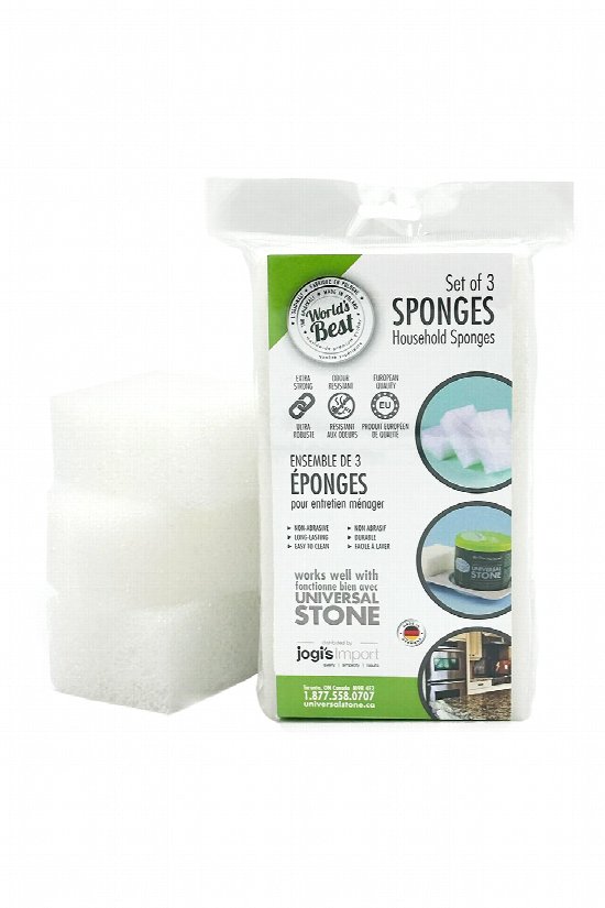 Universal Stone White Sponges Universal Stone White Sponges