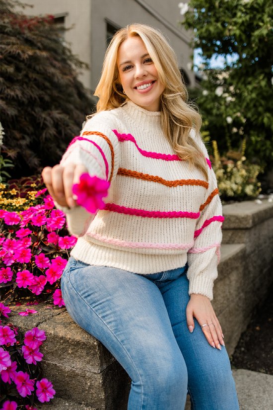 Waves of Love Sweater