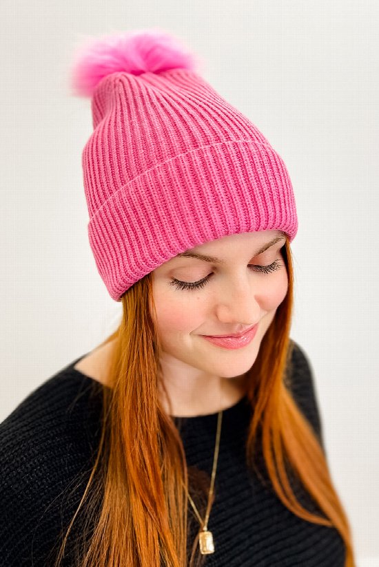 Winter Bliss Pom Pom Toque